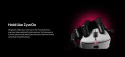 Pulsar професионална геймърска мишка Wireless Gaming Mouse ZywOo The Chosen Mouse Size1 Black 8K