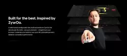 Pulsar професионална геймърска мишка Wireless Gaming Mouse ZywOo The Chosen Mouse Size1 Black 8K