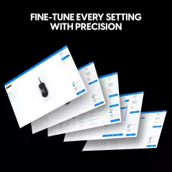 Pulsar професионална геймърска мишка Wired Gaming Mouse X2 Wired Size2 Black