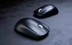 Pulsar професионална геймърска мишка Wireless Gaming Mouse X2 v3 eS Size1 Black 8K, OLED Display, Tournament Edition