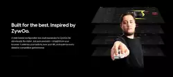 Pulsar професионална геймърска мишка Wireless Gaming Mouse ZywOo The Chosen Mouse Size2 Black 8K