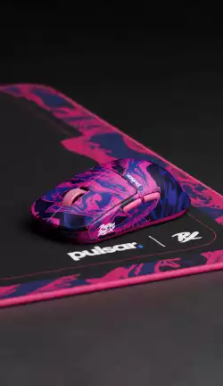 Pulsar професионална геймърска мишка Wireless Gaming Mouse X2 CrazyLight PRX Edition 8K