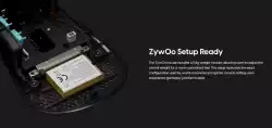 Pulsar професионална геймърска мишка Wireless Gaming Mouse ZywOo The Chosen Mouse Size2 Black 8K