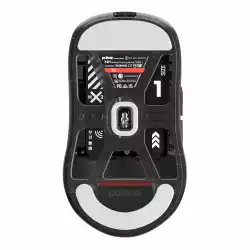 Pulsar професионална геймърска мишка Wireless Gaming Mouse X2H Mini Clear Black [LTD 3000] - 1K