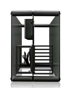 Raijintek кутия Case ATX - PAEAN - Open Frame, Dual Chamber, Bench Table, Aluminum