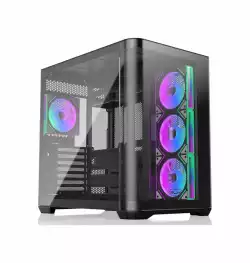Raijintek кутия Case EATX - ATREUS BT4 Black - 4 x 120 mm Infinity Mirror ARGB Fans included