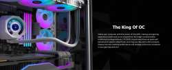 Raijintek водно охлаждане Water Cooling - CYCLOPS 360 White