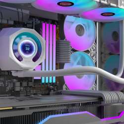 Raijintek водно охлаждане Water Cooling - CYCLOPS 360 White