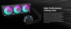 Raijintek водно охлаждане Water Cooling - CYCLOPS 360 White