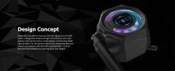 Raijintek водно охлаждане Water Cooling - CYCLOPS 360 Black