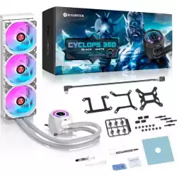Raijintek водно охлаждане Water Cooling - CYCLOPS 360 White