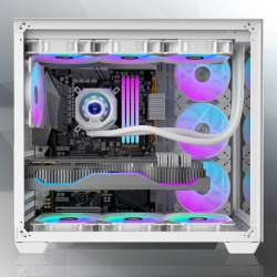 Raijintek водно охлаждане Water Cooling - CYCLOPS 360 White