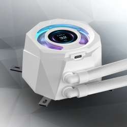 Raijintek водно охлаждане Water Cooling - CYCLOPS 360 White