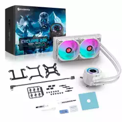 Raijintek водно охлаждане Water Cooling - CYCLOPS 240 White