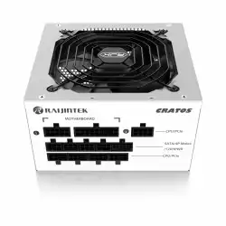 Raijintek захранване PSU ATX 3.0 1000W Gold - CRATOS 1000 WHITE
