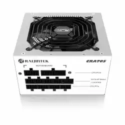 Raijintek захранване PSU ATX 3.0 850W Gold - CRATOS 850 WHITE