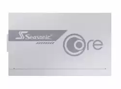 Seasonic захранване PSU ATX 3.1 650W Gold, Full Modular, PCIe 5.1 - CORE GX-650 V2 White - SRP-CGX651-A5A32SF-W