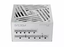 Seasonic захранване PSU ATX 3.1 750W Gold, Full Modular, PCIe 5.1 - FOCUS-GX-750-V4-WHITE