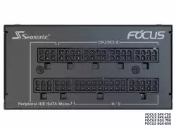 Seasonic захранване PSU SFX/ATX 750W Gold, Full Modular - FOCUS SGX-750 - SSR-750SGX