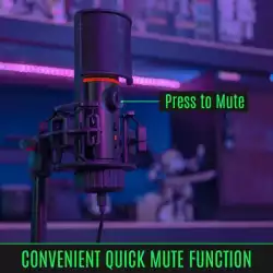 Streamplify професионален стрийминг микрофон с трипод Streaming Microphone With Tripod RGB - MIC TRIPOD - SPMC-MZ1C127.11