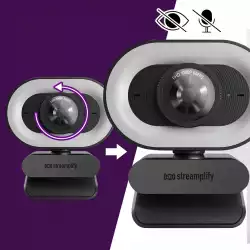 Streamplify стрийминг уеб камера Streaming Web Camera CAM PLUS - 1080p@@60FPS, 2MP - SPCW-CLFH221.11