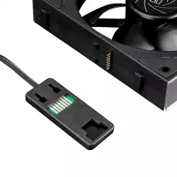 Thermalright Комплект вентилатори Fan Pack 3-in-1 3x120mm - TL-M12Q x 3 - Infinity Mirror, Daisy-Chain, A-RGB