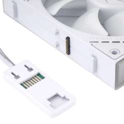 Thermalright Комплект вентилатори Fan Pack 3-in-1 3x120mm - TL-M12QW x 3 - White, Infinity Mirror, Daisy-Chain, A-RGB