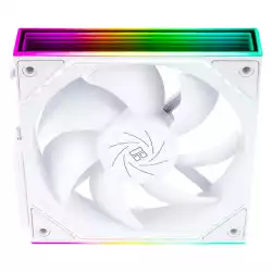 Thermalright Комплект вентилатори Fan Pack 3-in-1 3x120mm - TL-M12QW x 3 - White, Infinity Mirror, Daisy-Chain, A-RGB
