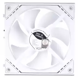 Thermalright Комплект вентилатори Fan Pack 3-in-1 3x120mm - TL-M12QW x 3 - White, Infinity Mirror, Daisy-Chain, A-RGB