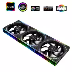 Thermalright Комплект вентилатори Fan Pack 3-in-1 3x120mm - TL-M12Q x 3 - Infinity Mirror, Daisy-Chain, A-RGB