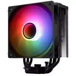 Thermalright охладител CPU Cooler Assassin Spirit 120 Vision A-RGB Black - LCD Display, Infinity Mirror
