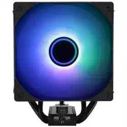 Thermalright охладител CPU Cooler Assassin Spirit 120 Vision A-RGB Black - LCD Display, Infinity Mirror