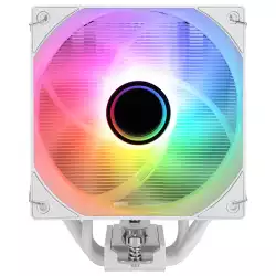 Thermalright охладител CPU Cooler Assassin Spirit 120 Vision A-RGB White - LCD Display, Infinity Mirror