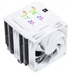 Thermalright охладител CPU Cooler Peerless Assassin 120 Digital White - Dual-Tower - LGA1851/AM5