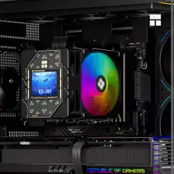 Thermalright охладител CPU Cooler Peerless Assassin 120 Vision ARGB - Dual-Tower - 2.8 inch Display, LGA1851/AM5
