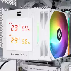 Thermalright охладител CPU Cooler Peerless Assassin 120 Digital A-RGB White - Dual-Tower - LGA1851/AM5