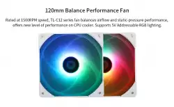 Thermalright охладител CPU Cooler Peerless Assassin 120 White A-RGB - Dual-Tower - LGA1851/LGA1700/AM5
