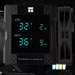 Thermalright охладител CPU Cooler Peerless Assassin 120 Digital Black - Dual-Tower - LGA1851/AM5
