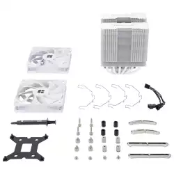 Thermalright охладител CPU Cooler Peerless Assassin 120 White - Dual-Tower - LGA1851/LGA1700/AM5