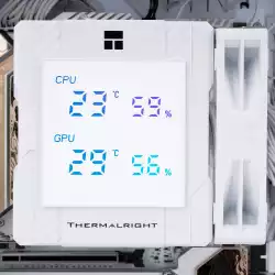 Thermalright охладител CPU Cooler Peerless Assassin 120 Digital White - Dual-Tower - LGA1851/AM5