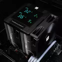 Thermalright охладител CPU Cooler Peerless Assassin 120 Digital Black - Dual-Tower - LGA1851/AM5