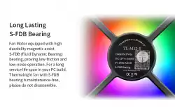 Thermalright вентилатор Fan 120mm - TL-M12-S - Infinity Mirror aRGB Lighting, Black