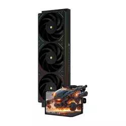 Thermalright водно охлаждане Water Cooling Levita Vision 360 UB ARGB Black - 6.67 inch Curve AMOLED Display