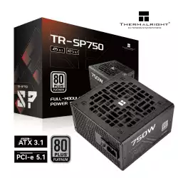 Thermalright захранване PSU ATX 3.1 750W Platinum - TR-SP750 Black