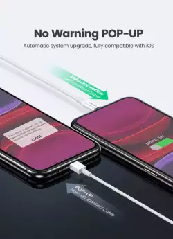 Ugreen кабел Cable iPhone Lighting/USB data US155, 1m - 20728