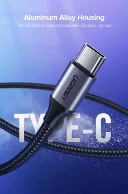 Ugreen кабел USB 2.0 Type A to Type-C US288, 1.5m - 60127