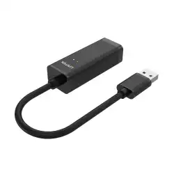 Unitek адаптер USB to LAN 100Mbps black - Y-1468
