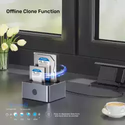 Unitek докинг станция Storage - HDD Dock - 2 BAY - Y-3026GY01-EU
