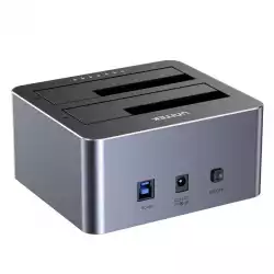 Unitek докинг станция Storage - HDD Dock - 2 BAY - Y-3026GY01-EU