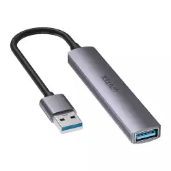 Unitek хъб USB3.0/2.0 HUB 4 port uHUB Q4 - USB-A input - USB3.0 x 1, USB2.0 x 3 - H1208A